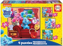 Puzzle Baby Puzzles Blue´s Clues Educa 12-16-20-25 piese
