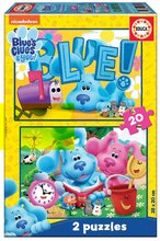 Puzzle Blue´s Clues Educa 2x20 piese de la 4 ani