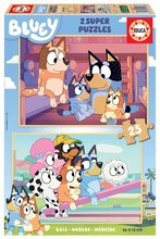 Puzzle Bluey Educa 2x25 piese