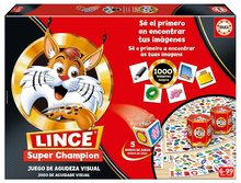 Joc de societate Lince Super Champion Educa 1000 imagini în spaniolă de la 6 ani