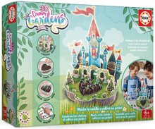 Kreativní tvoření 3D Dream Garden Castle Educa vyrob si svou zahrádku od 6 let