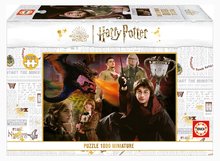 Puzzle Miniature series Harry Potter 2 Educa 1000 dielov a Fix lepidlo EDU19491