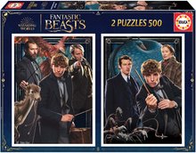 Puzzle Fantastic Beasts Educa 2x500 piese de la 10 ani