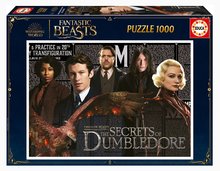 Puzzle Fantastic Beasts Educa 1000 dielov a Fix lepidlo EDU19493