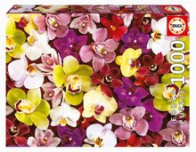 Puzzle Orchid Collage Educa 1000 piese și lipici Fix EDU19558