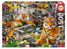 Puzzle Brilliant Jungle Educa 1500 darabos és Fix ragasztó