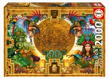 Puzzle Aztec Mayan Montage Educa 2000 piese și lipici Fix de la 14 ani