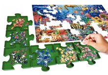 Puzzle organizer Puzzle Sorter Educa 6 compartimente suprapuse pentru sortarea pieselor de la 10 ani EDU19577