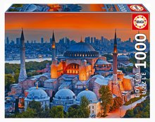 Puzzle Blue Mosque Istanbul Educa 1000 piese și lipici Fix