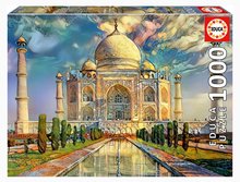 Puzzle Taj Mahal Educa 1000 piese și lipici Fix