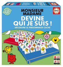 Spoločenská hra Quess Who I Am Monsieur Madame Educa Uhádni, kto som! vo francúzštine od 5 rokov EDU19625