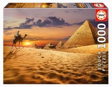 Puzzle Camel in the Desert Educa 1000 dielov a Fix lepidlo