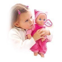 Bábika so zvukom MiniKiss Smoby 27 cm od 12 mes