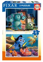 Puzzle Disney Pixar Educa 2*20 dielov od 3 rokov EDU19673