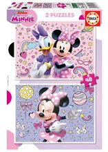 Puzzle Minnie Educa 2x48 darabos 4 évtől  EDU19674