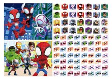 Superpack 4în1 Spidey and his amazing friends Educa domino pexeso și puzzle cu 25 și 50 piese de la 3 ani EDU19682