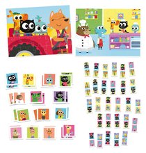 Superpack 4in1 Milo Educa domino pexeso és puzzle 25 és 50 darabos 3 évtől EDU19684