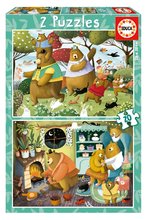Puzzle Forest Tales Educa 2x20 dielikov od 3 rokov EDU19686