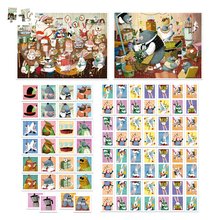 Superpack 4in1 Forest Tales by Kasandra Educa domino pexeso és puzzle 25 és 50 darabos 3 évtől EDU19688