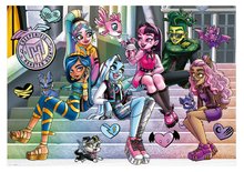 Puzzle Monster High Educa 1000 darabos és Fix ragasztó 11 évtől EDU19703