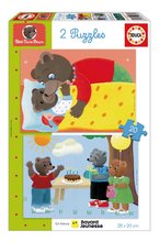 Puzzle Petit Ours Brun Educa 2x20 darabos 3 évtől EDU19880