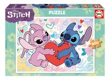 Puzzle Disney Stitch Educa 500 dílků a Fix lepidlo