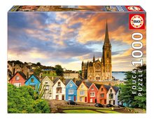 Puzzle Cobh Cathedral Ireland Educa 1000 dílků a Fix lepidlo