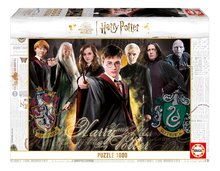 Puzzle Harry Potter Wizarding World Miniature Series Educa 1000 dielov a Fix lepidlo