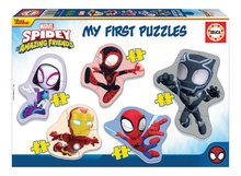 Puzzle legkisebbeknek Baby Puzzle Spidey & his Amazing Friends Educa 5-ábra 24 hó-tól EDU19953