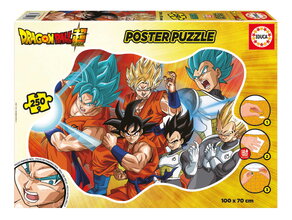 Puzzle plagát Poster Dragon Ball Educa 250 dielov od 8 rokov EDU19965