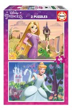 Puzzle Hercegnők Disney Educa 2x48 darabos
