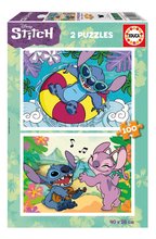 Puzzle Stitch Disney Educa 2x100 darabos 6 évtől