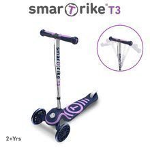 Roller gyerekeknek T3 smarTrike T-lock rendszerrel 24 hónapos kortól lila