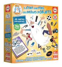 Spoločenská hra Once Upon a time Objects Educa Učíme sa o histórii predmetov 150 dielikov vo francúzštine od 6 rokov EDU20010