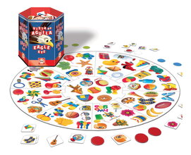 Joc de societate Privire de vultur My first Eagle Eye Educa 70 imagini în engleză și spaniolă de la 4 ani EDU20042