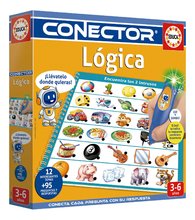 Spoločenská hra Učíme sa logiku Conector Logic Educa s inteligentným perom so zvukom a svetlom 200 otázok v španielčine od 4 rokov EDU20085