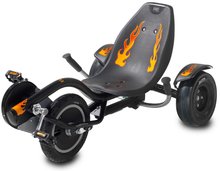 Motokára na šlapání Go Kart Rocker Fire triker Exit Toys nafukovací pneumatiky od 6 let