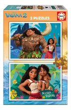Puzzle Vaiana 2 Disney Educa 2x48 dielov od 4 rokov