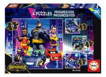 Puzzle DC Bathweels Progressive Educa 12-16-20-25 darabos 3 évtől EDU20105