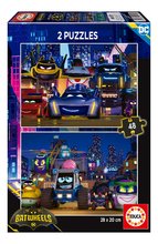 Puzzle DC Batwheels Educa 2x48 darabos 3 évtől EDU20107