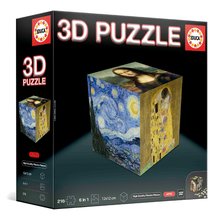 Puzzle umelecké 3D Cube Art Educa 216 dielikov od 8 rokov
