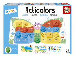 Učíme sa farby a tvary Acticolors Educa Baby Games Educa EDU20169