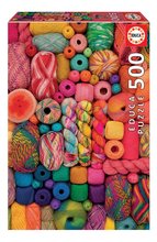 Puzzle Yarns Educa 500 dielov a Fix lepidlo