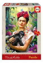 Puzzle Jardín De La Vida Frida Kahlo Educa 1000 dielov a Fix lepidlo
