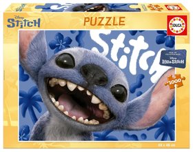 Puzzle Lilo & Stitch Live Action Disney Educa 1000 piese și lipici Fix
