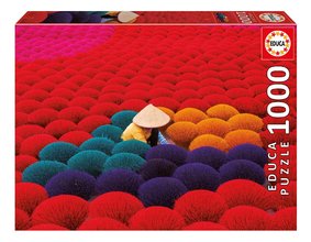 Puzzle Incense Village Vietnam Educa 1000 dielov a Fix lepidlo