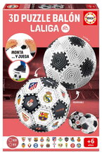 Puzzle futbalová lopta 3D Puzzle Ball Educa 32 dielov od 6 rokov EDU20339