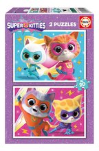 Puzzle Super Kitties Disney Educa 2x20 dielov