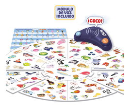 Társasjáték Gyors mint a hiúz Lynx with Bluey Voice Educa elektronikus hangszóróval 100 képpel 6 évtől EDU20359