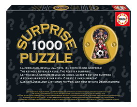 Puzzle s překvapením 1000 Shoot! Surprise Educa 1000 dílků a Fix lepidlo od 14 let
